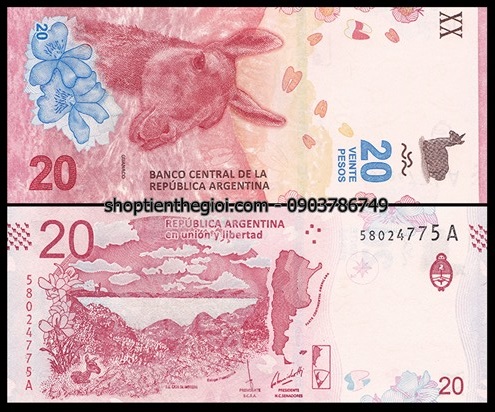 Argentina 20 peos 2015 UNC
